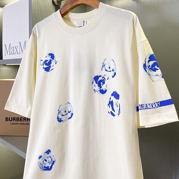 超人気 バーバリー ローズ Tシャツ 偽物 レギュラーフィット 8081394